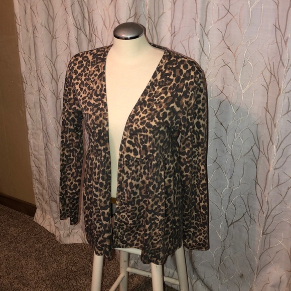 Leopard Cardigan - Picture 1 of 8